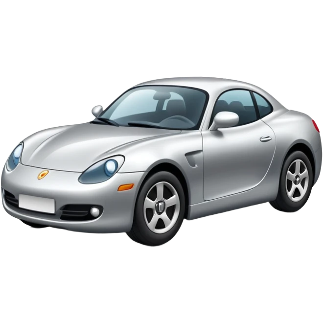 Silver car emoji
