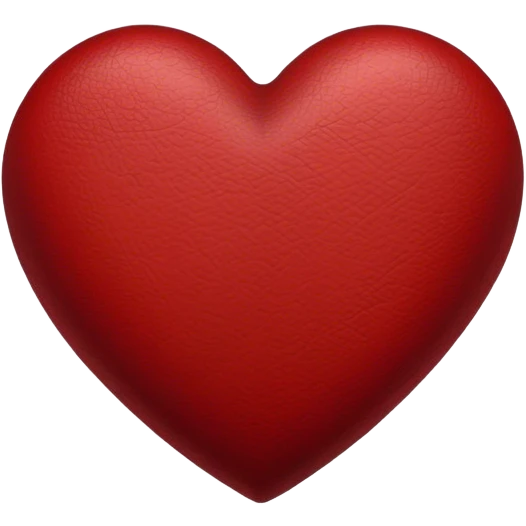 dark red heart emoji