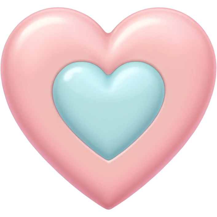 Aesthetic Cream hearts   emoji