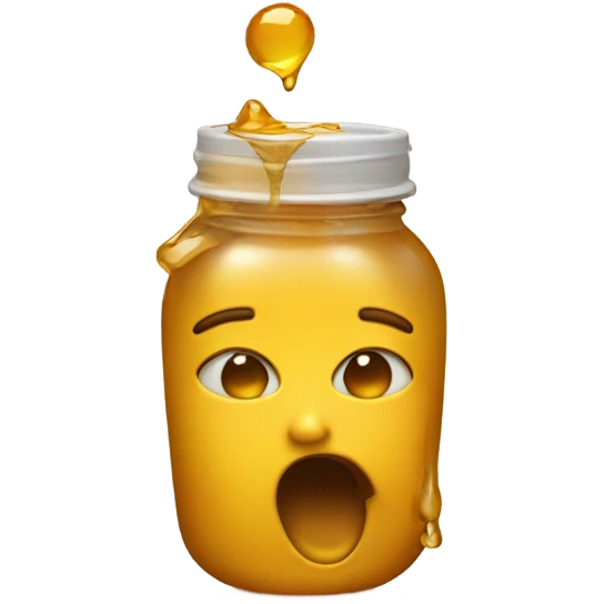 Throwing up honey  emoji