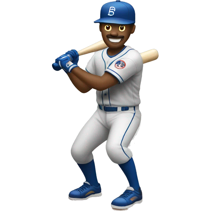 man playing baseball emoji