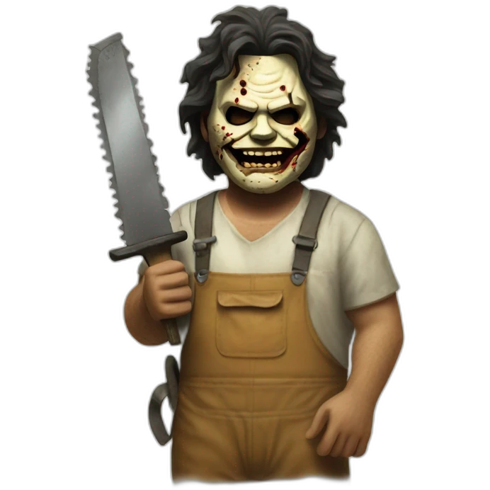 Texas chainsaw massacre Leatherface emoji