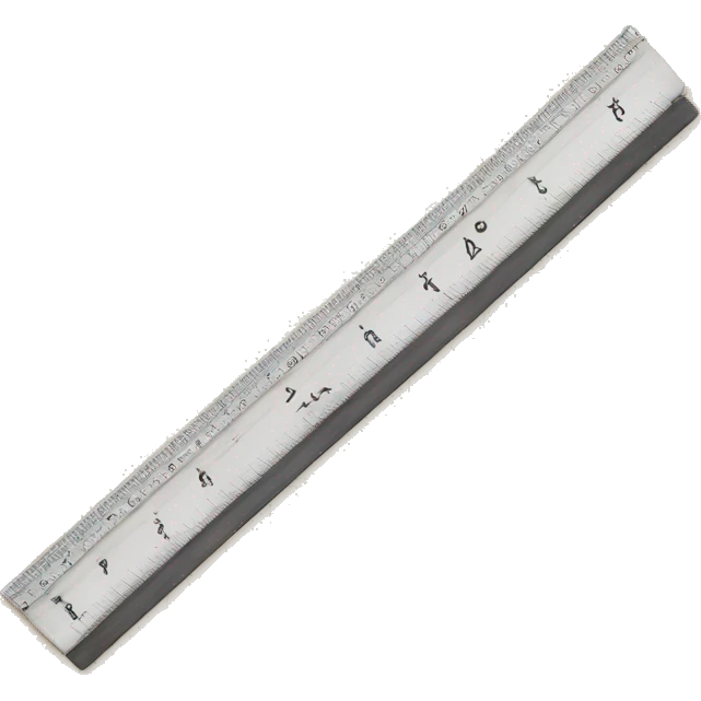 ruler for mesuring instrument emoji
