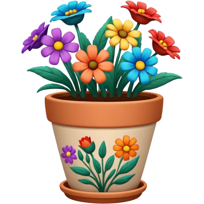 flower pot emoji