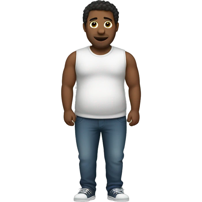 A full body with large hips emoji