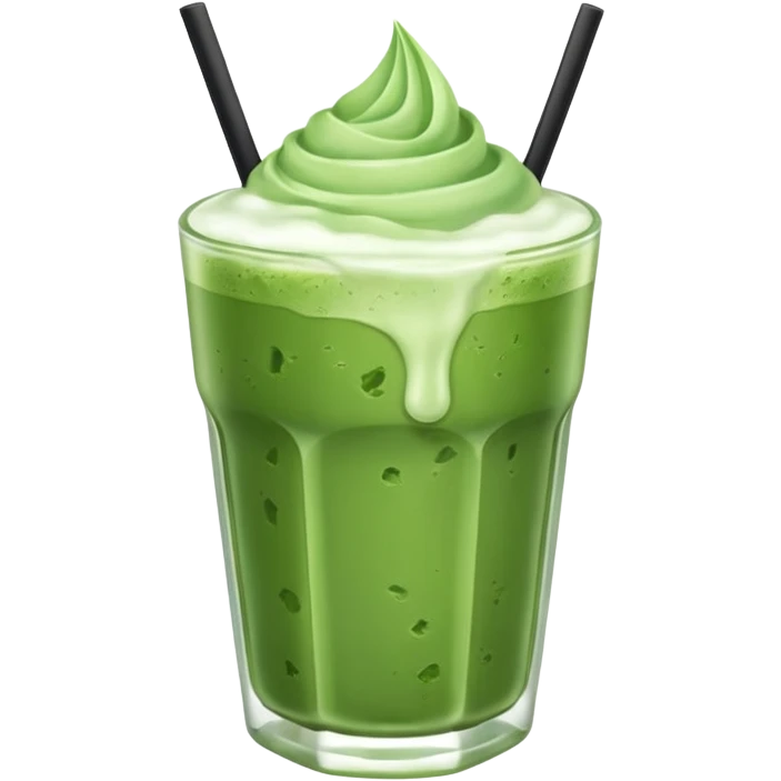 ice matcha  emoji