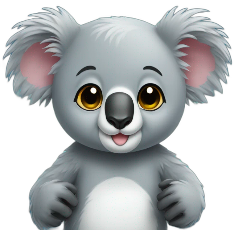 Good night koala emoji