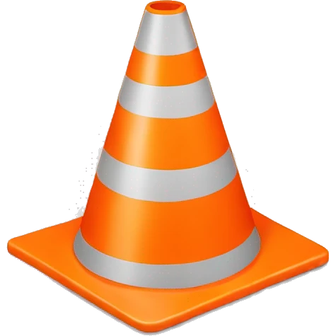traffic cone emoji