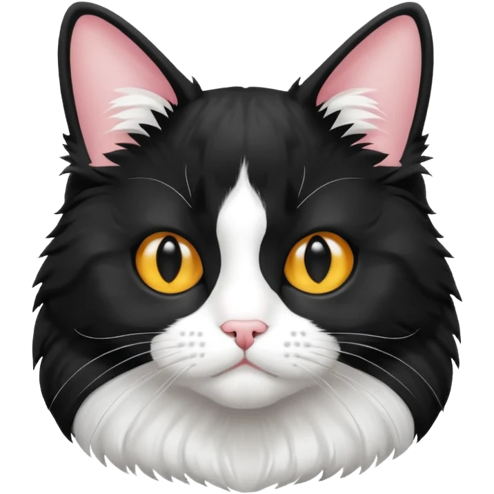 tuxedo cat emoji