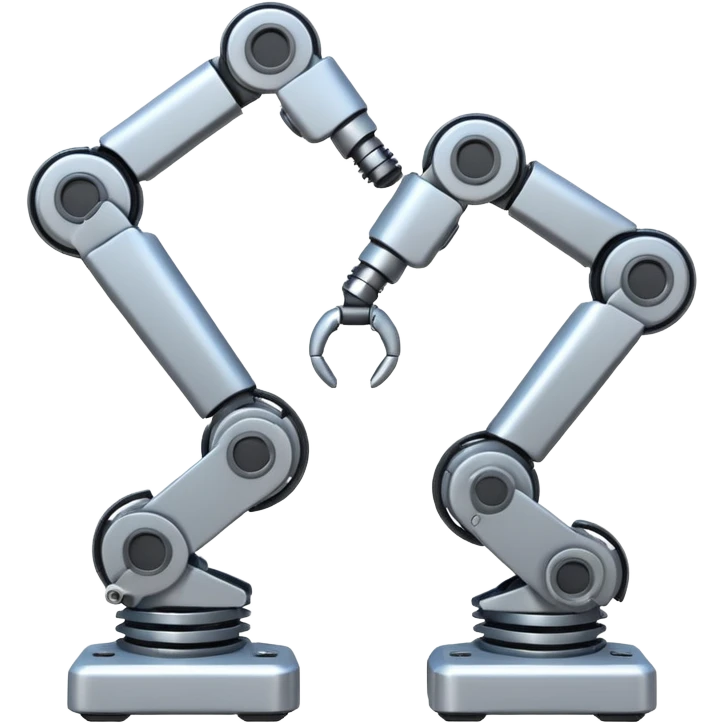 two robotic arms emoji