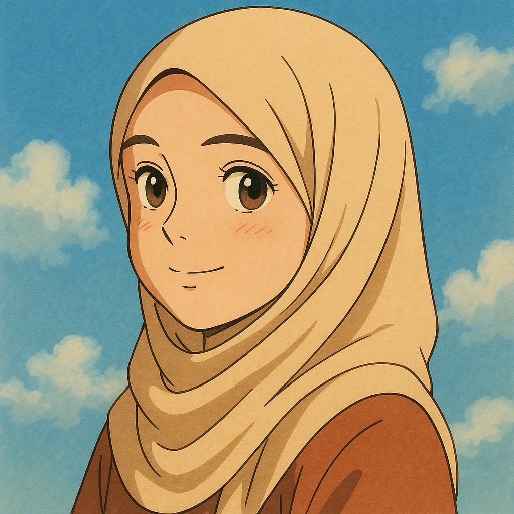 Profile picture muslim girl emoji