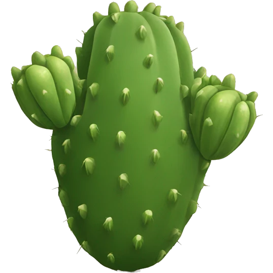 round Nopal emoji