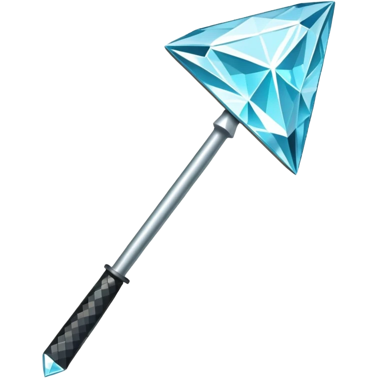 diamond minecraft hoe emoji