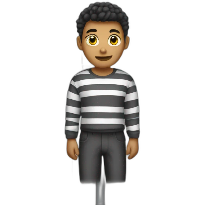 Student in prison emoji
