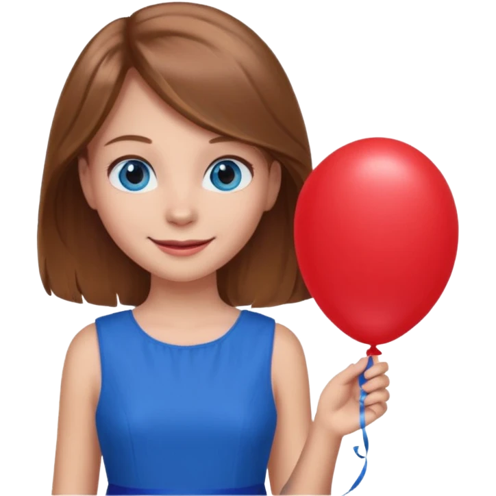 Dibuja una niña para una ilustración infantil emoji