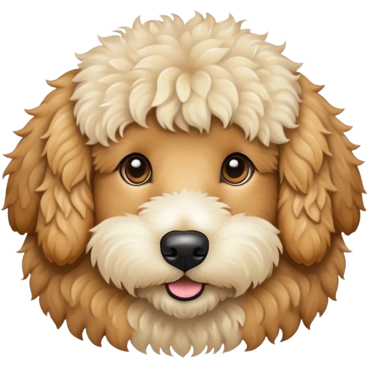 golden doodle  emoji