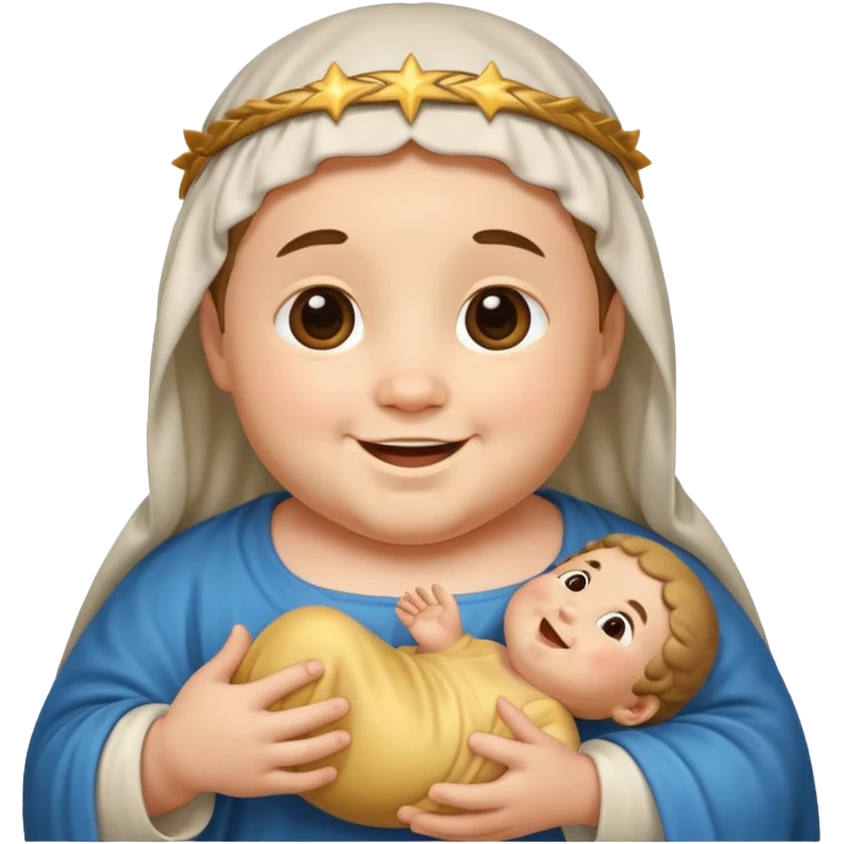 jesus as a baby emoji