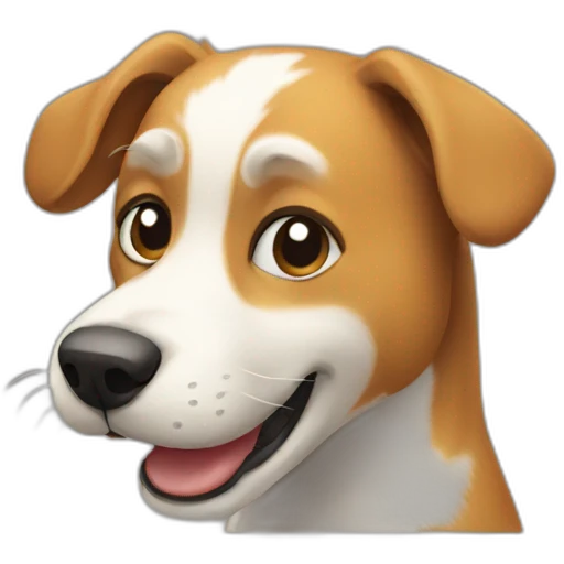 dog scratching emoji