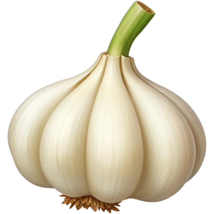 single garlic clove emoji