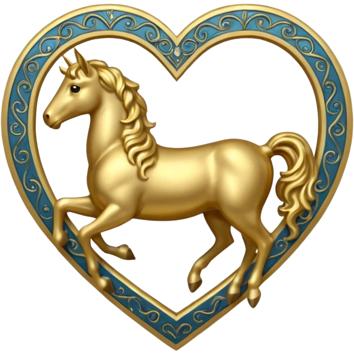 centaur-themed heart emoji