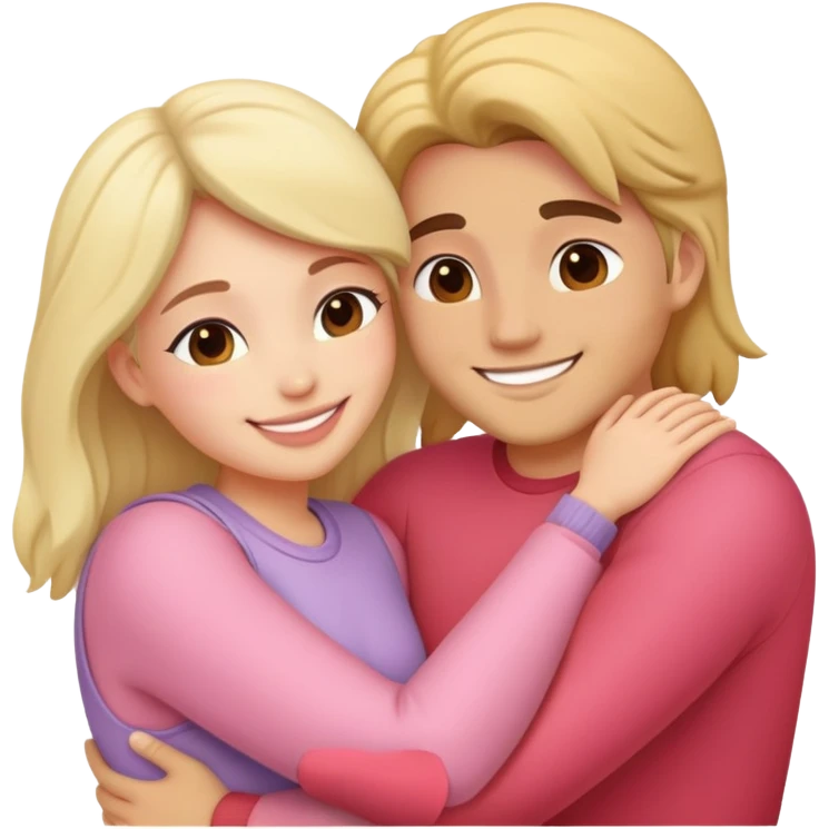 Pastel lush warm-colored romantic Valentine’s Day emoji