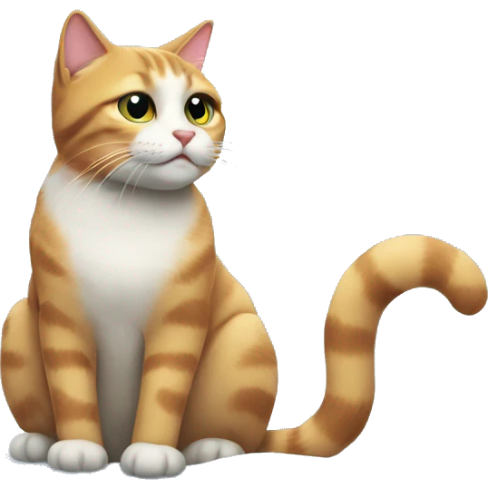 Cat and winter emoji