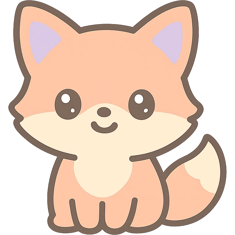 little fox emoji