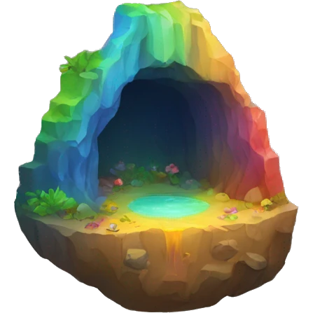 rainbow cave emoji