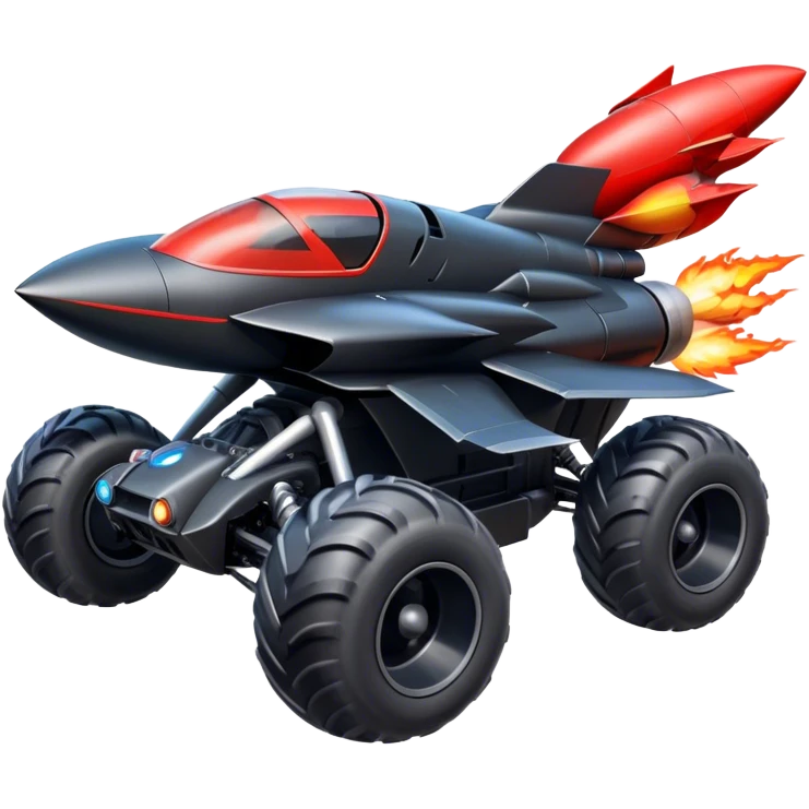 ATV QUAD batmobile rocket at take-off in fire france ! emoji