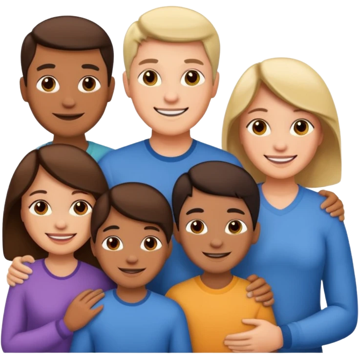 Black family emoji