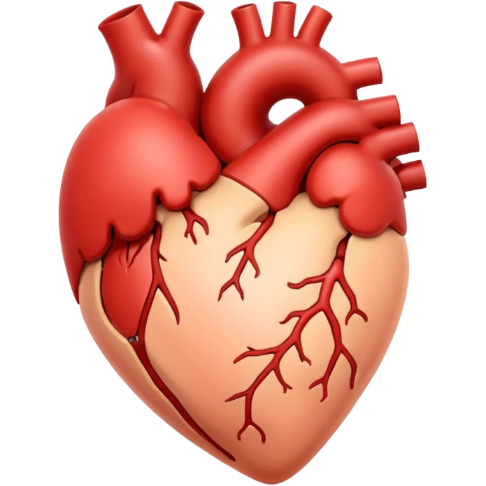 A nued colored heart emoji