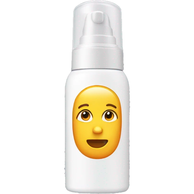 little facial sunscreen bottle isdin emoji
