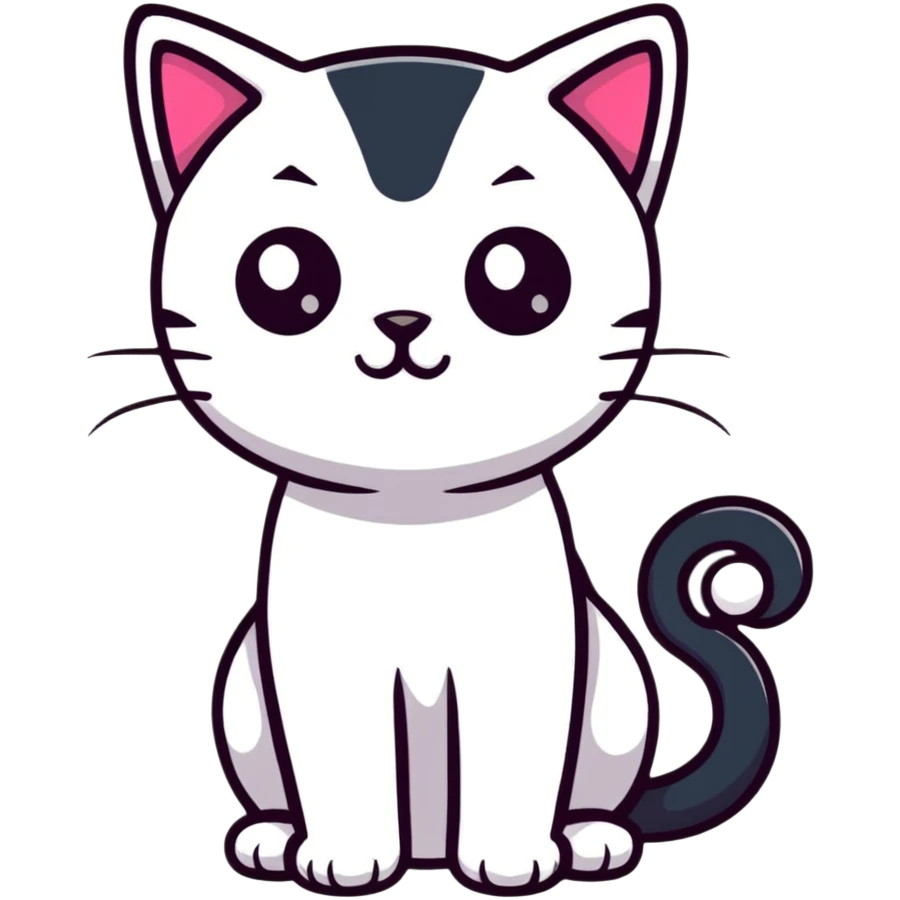 sparkly cat emoji