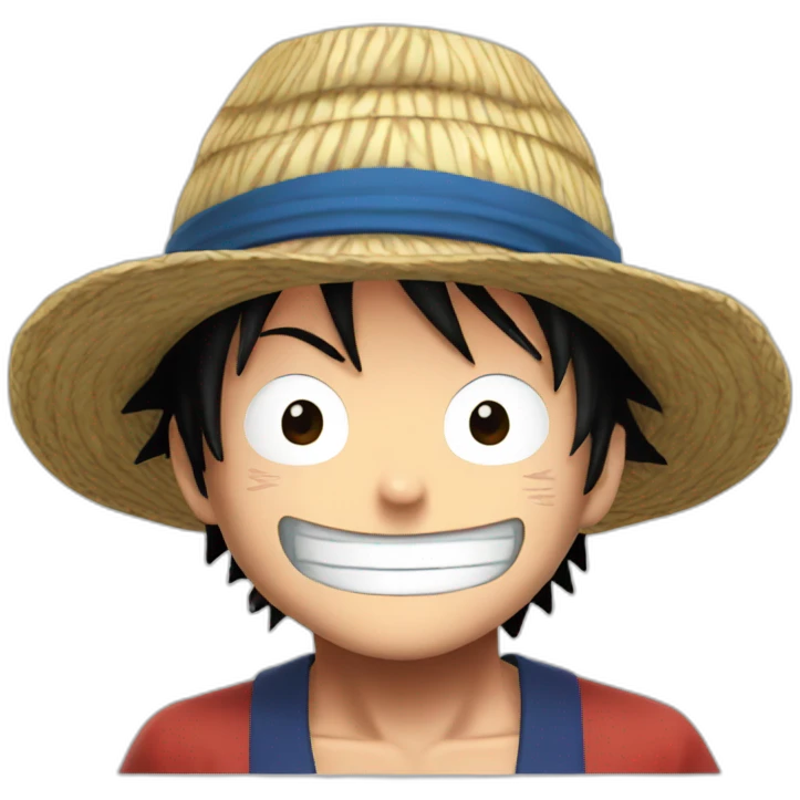 One piece luffy emoji
