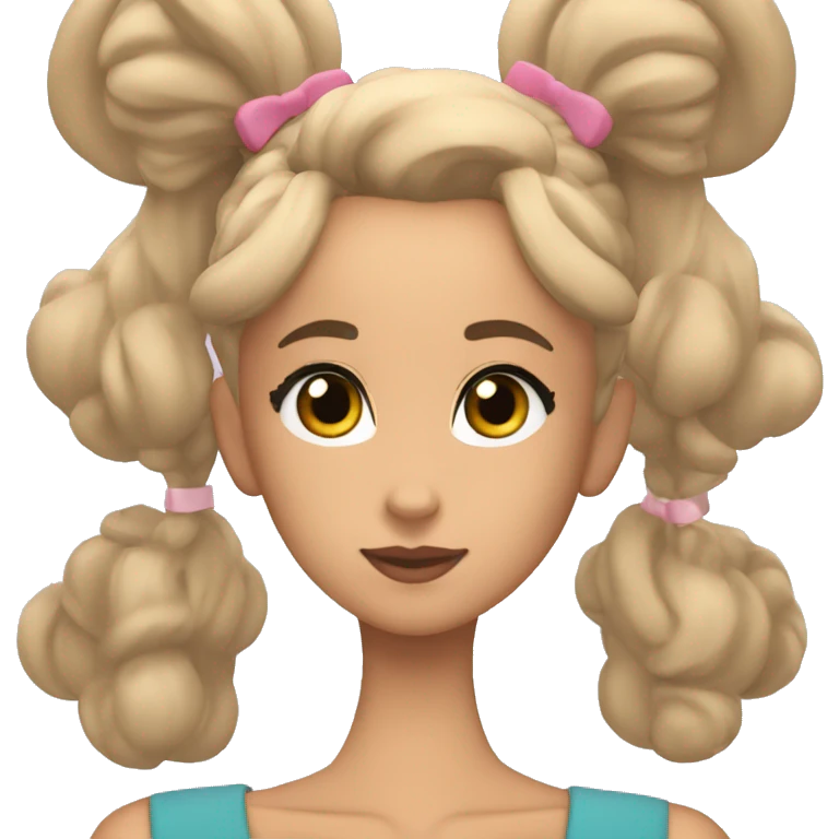 Ariana Grande from the we can’t be friends (wait for your love) music video emoji