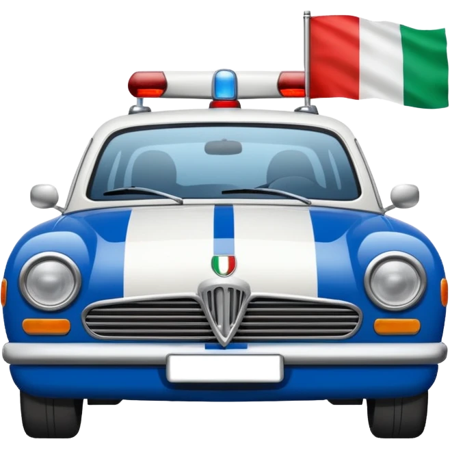 crea auto di servzio polizia penitenziaria  emoji