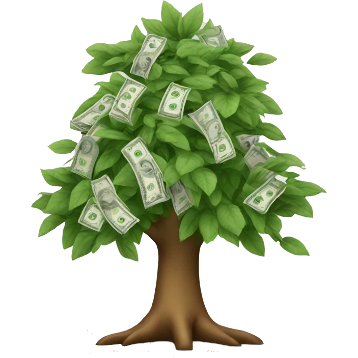 Money tree emoji