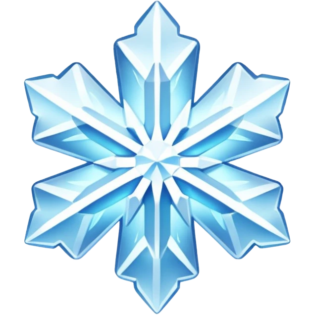 snow glowing emoji