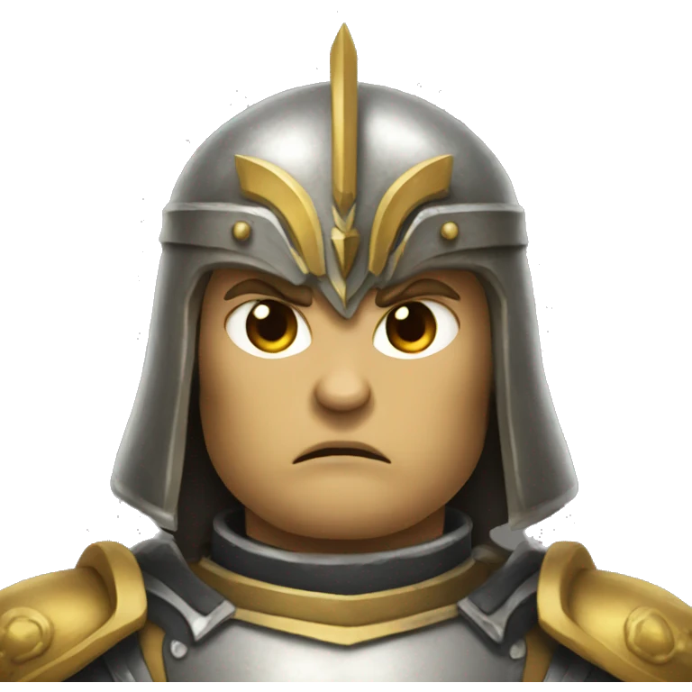 leonin paladin angry emoji