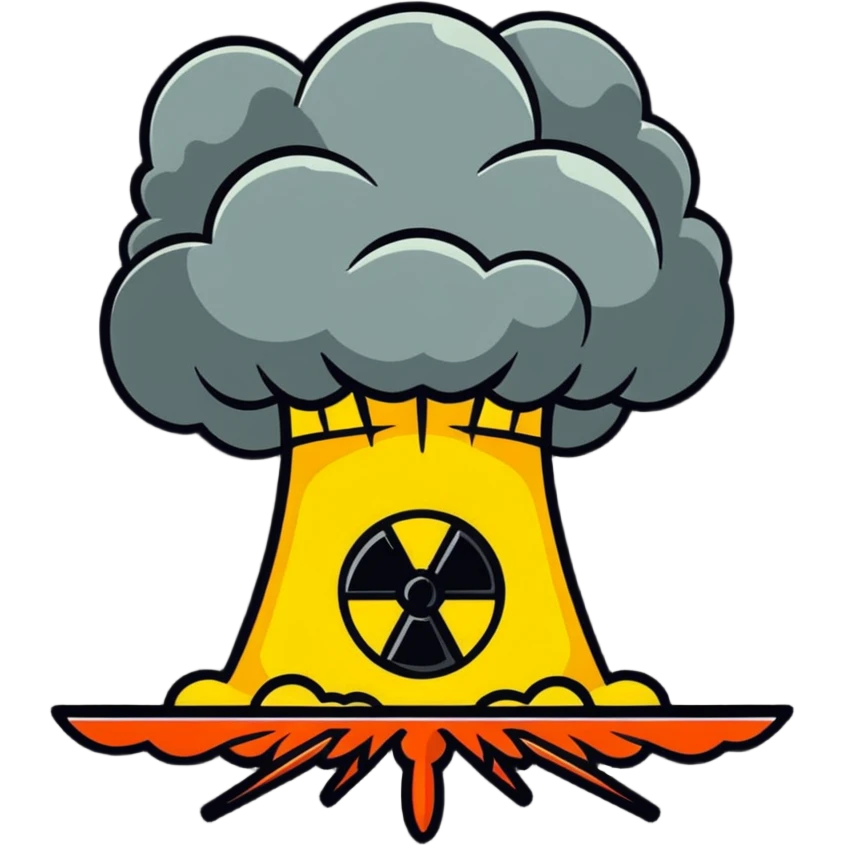 nuclear explosion emoji