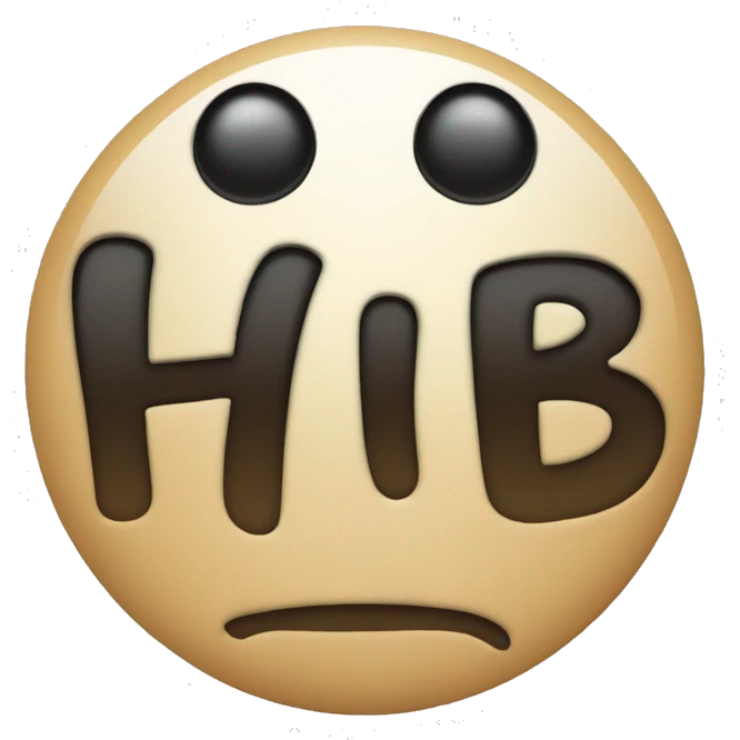 the words "hi back" on a back emoji