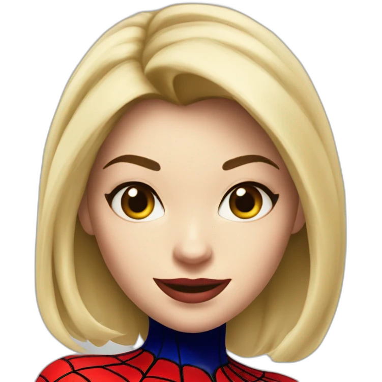 gwen stacy as spiderman emoji