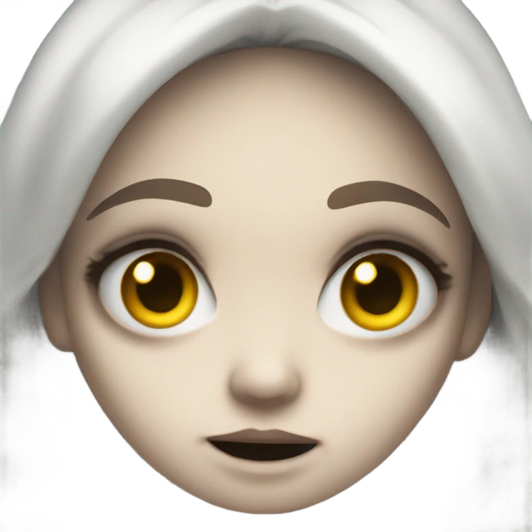 cute possessed doll emoji