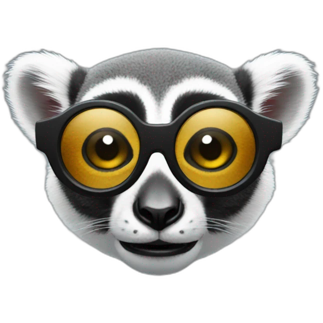 LEMUR CON GAFAS emoji