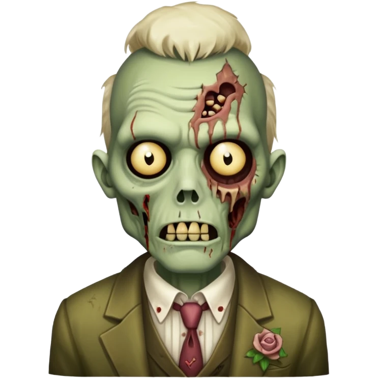 Zombie old money  emoji