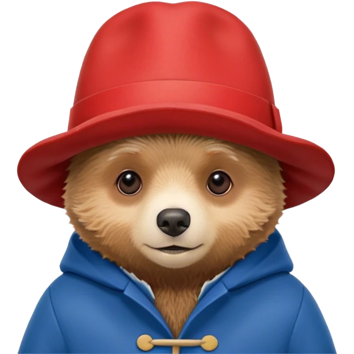 Paddington bear emoji