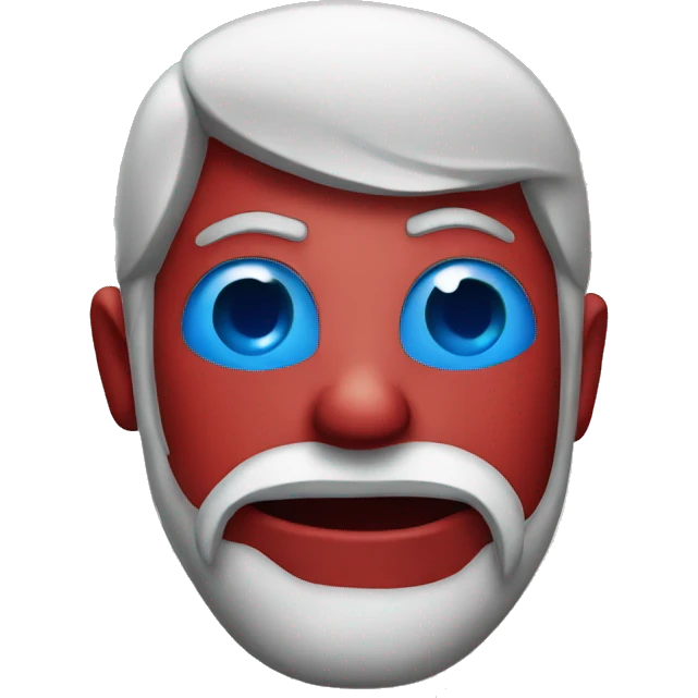 Red viral emoji