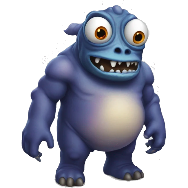 Monstro Elisasue from The Substance 2024 movie  emoji