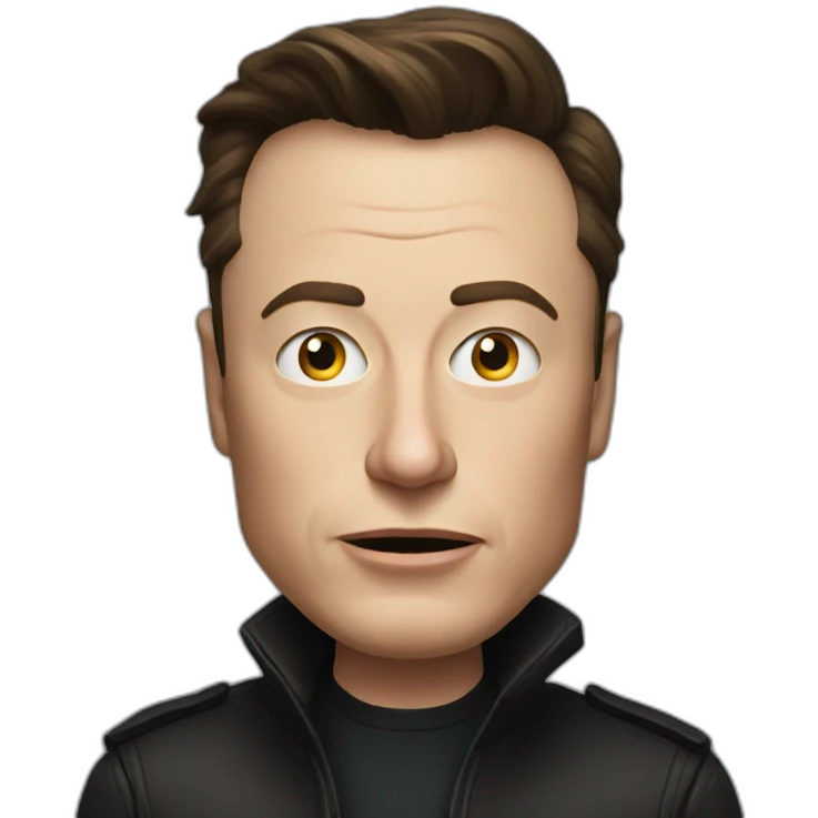 Evil Elon Musk emoji