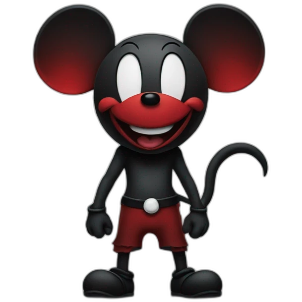 demon-mickey-mouse emoji